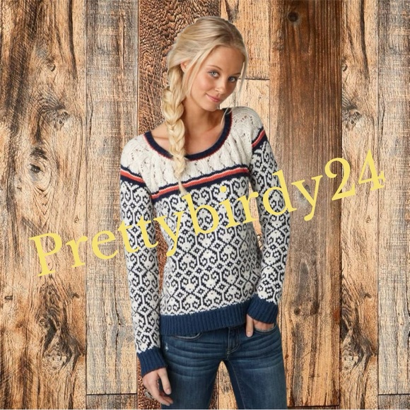 Y2K AEO Retro Fair Isle Sweater - Picture 2 of 6